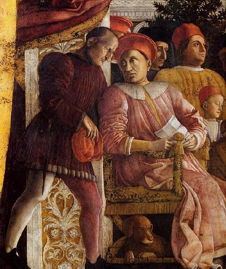 Andrea Mantegna The Court of Gonzaga china oil painting image